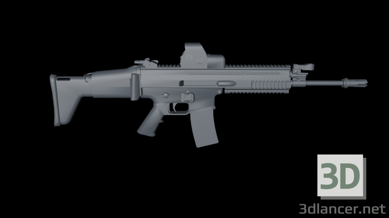 modèle 3D de MK16 (sans texture) acheter - rendu