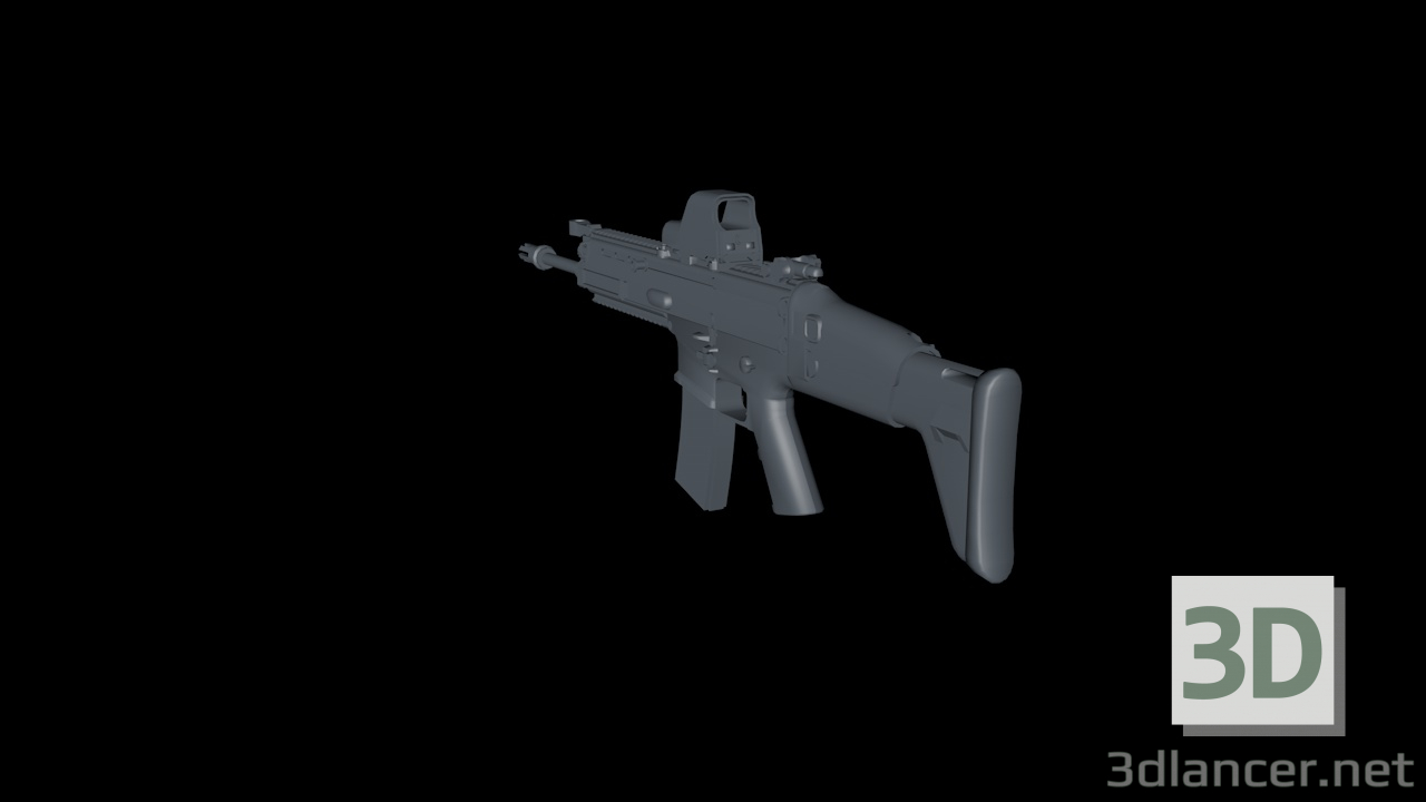 modèle 3D de MK16 (sans texture) acheter - rendu