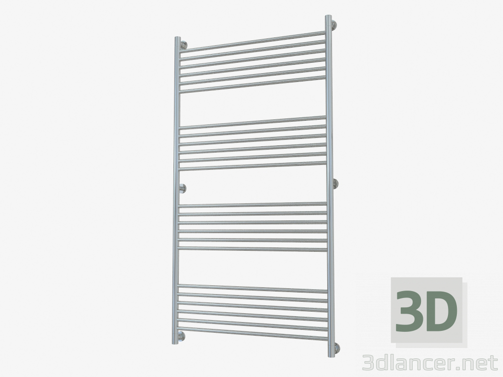 3d model Heated towel rail Bohemia straight line (1500x800) - preview