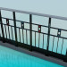 3d model Railing - preview