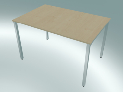 Table rectangulaire avec pieds carrés (1200x800mm)