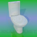 Modelo 3d WC - preview