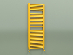 Heated towel rail NOVO (1196x450, Melon yellow - RAL 1028)