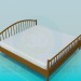 modello 3D Letto matrimoniale - anteprima