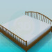 Modelo 3d Cama de casal - preview