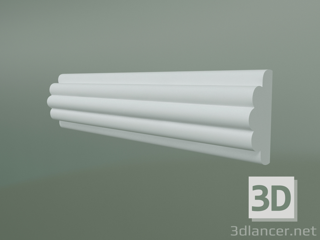 3d model Gypsum molding MT014 - preview