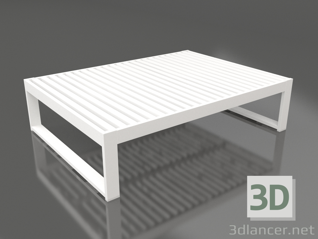 modello 3D Tavolino 121 (Bianco) - anteprima