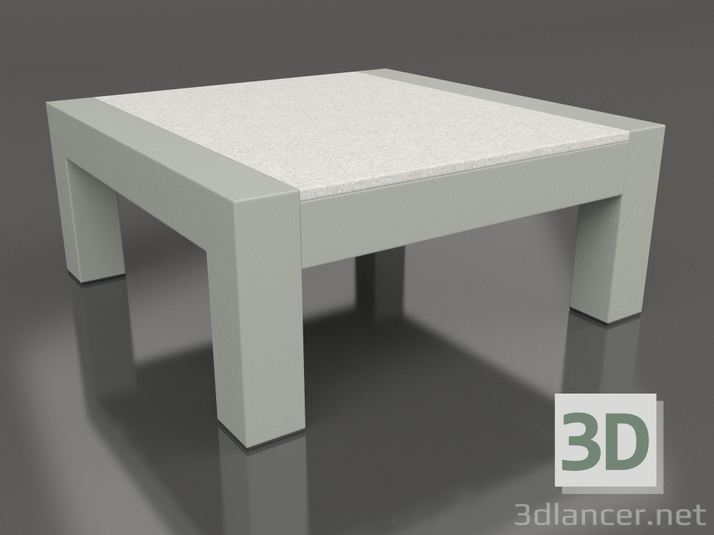 modèle 3D Table d'appoint (Gris ciment, DEKTON Sirocco) - preview