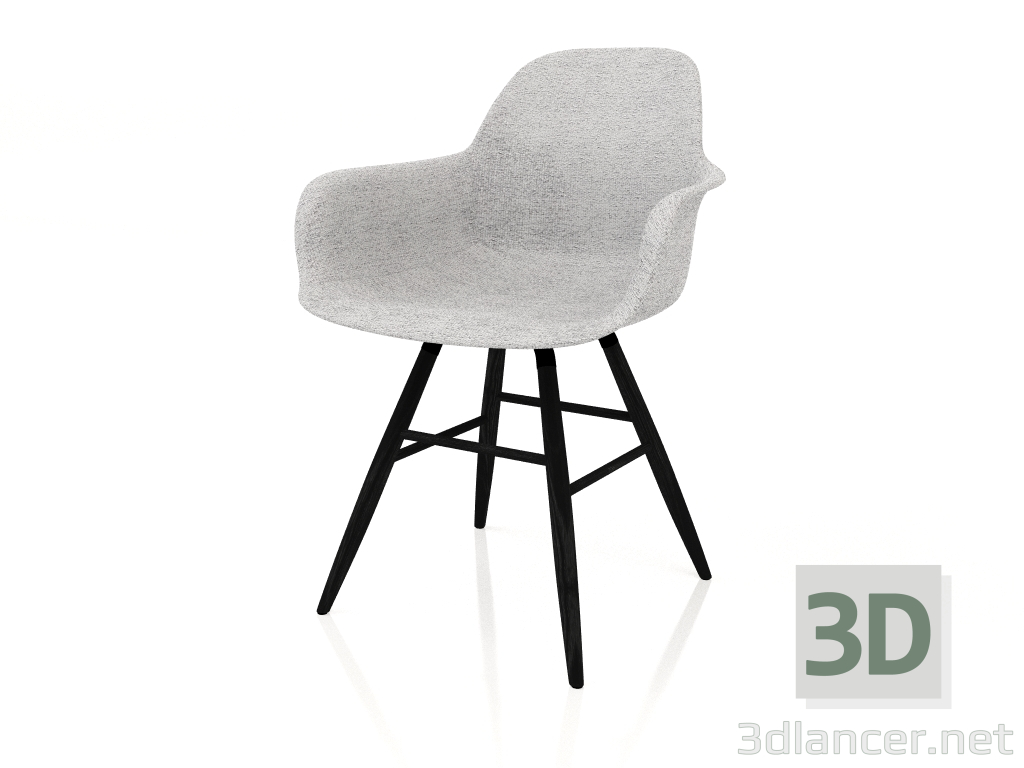 3D Modell Sessel Albert Kuip Soft (Grau) - Vorschau