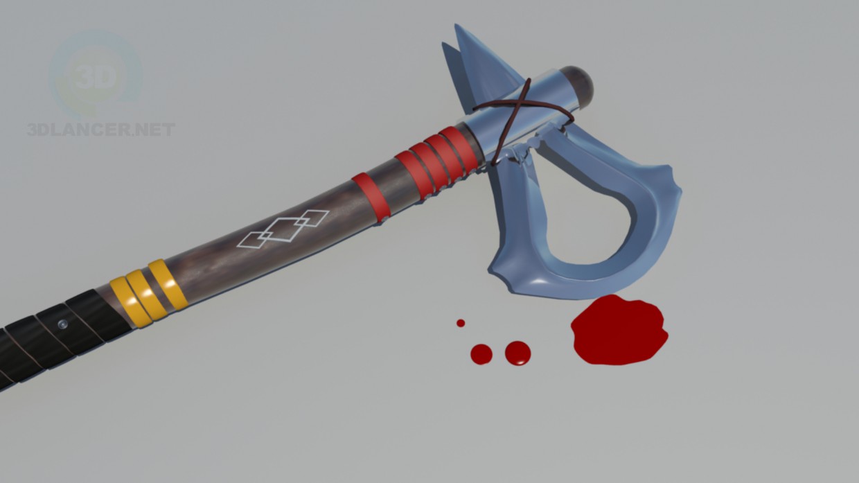 modello 3D AC-3 Conners Tomahawk - anteprima