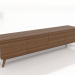 modèle 3D Meuble TV LARGE 2000 mm (noyer clair) - preview