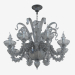 Modelo 3d vidro candelabro (S110188 8black) - preview