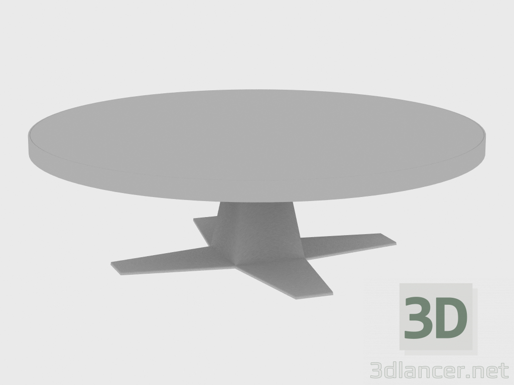 3d model Mesa de centro BOURBON SMALL TABLE (d120xH35) - vista previa