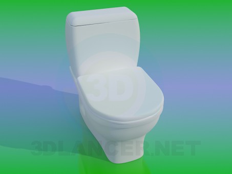 3D Modell WC - Vorschau