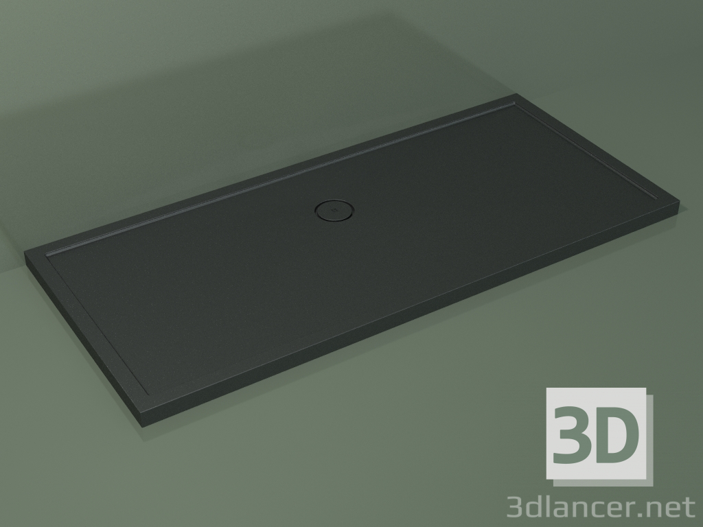 3d model Shower tray Medio (30UM0135, Deep Nocturne C38, 200x90 cm) - preview