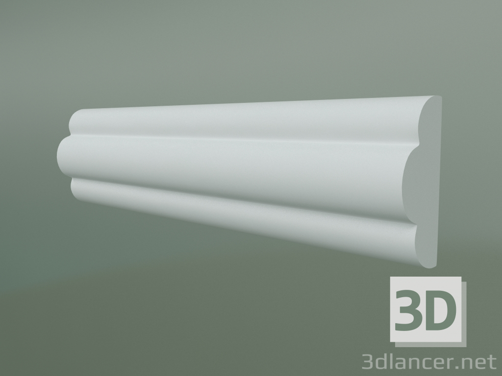 3d model Gypsum molding MT015 - preview