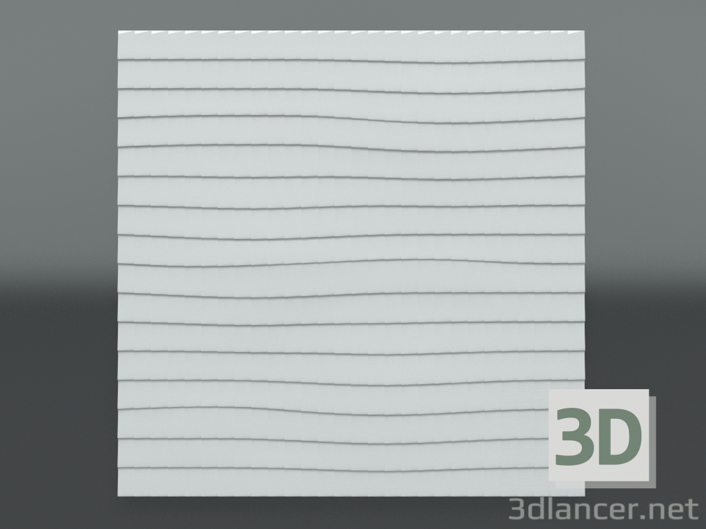 3D modeli Alçı 3d panel F-120 - önizleme