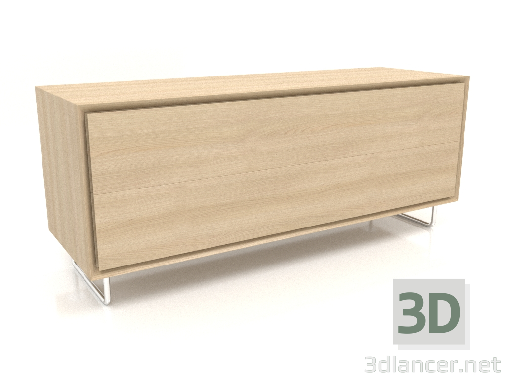 3d модель Тумба TM 012 (1200x400x500, wood white) – превью