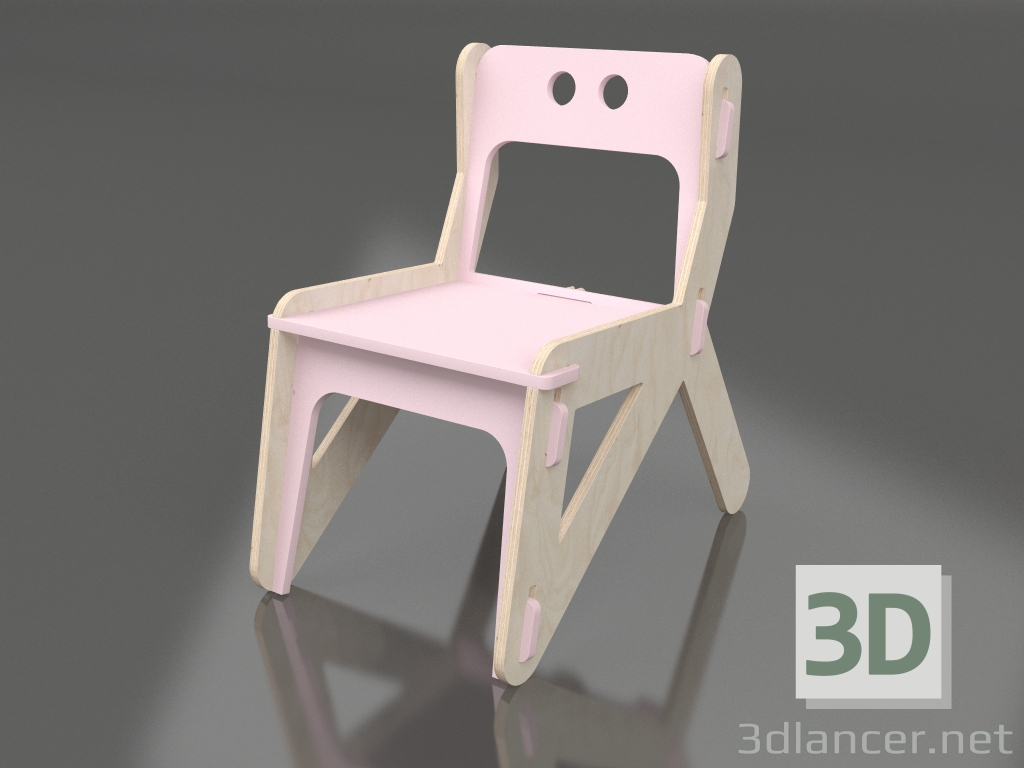 modello 3D Sedia CLIC C (CPCCA2) - anteprima