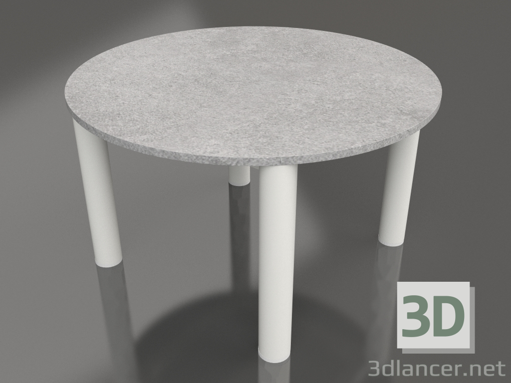 3d модель Стіл журнальний D 60 (Agate grey, DEKTON Kreta) – превью