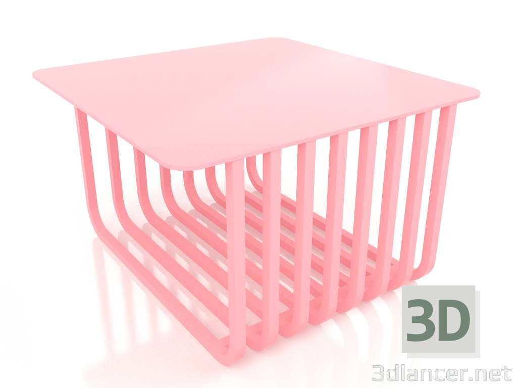 Modelo 3d Mesa de centro (rosa) - preview