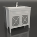 modello 3D Mobile Palermo 90 (bianco) - anteprima