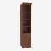 3d model Bookcase narrow with open shelves (3841-24) - preview