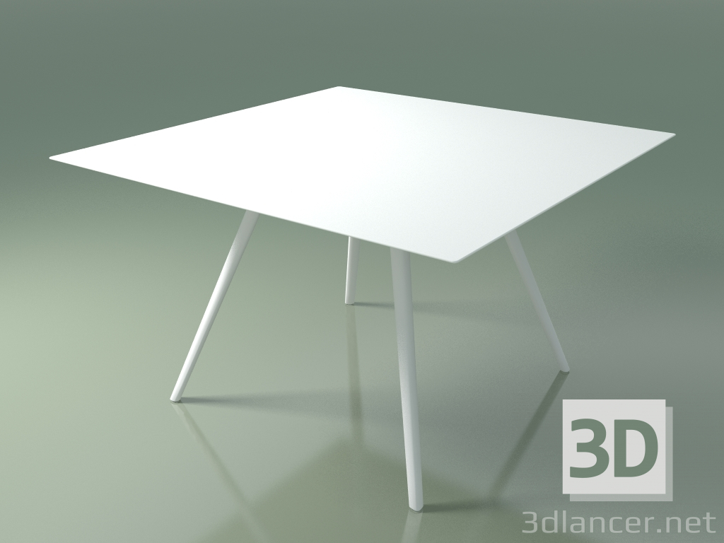 3D Modell Quadratischer Tisch 5416 (H 74 - 119 x 119 cm, HPL H02, V12) - Vorschau