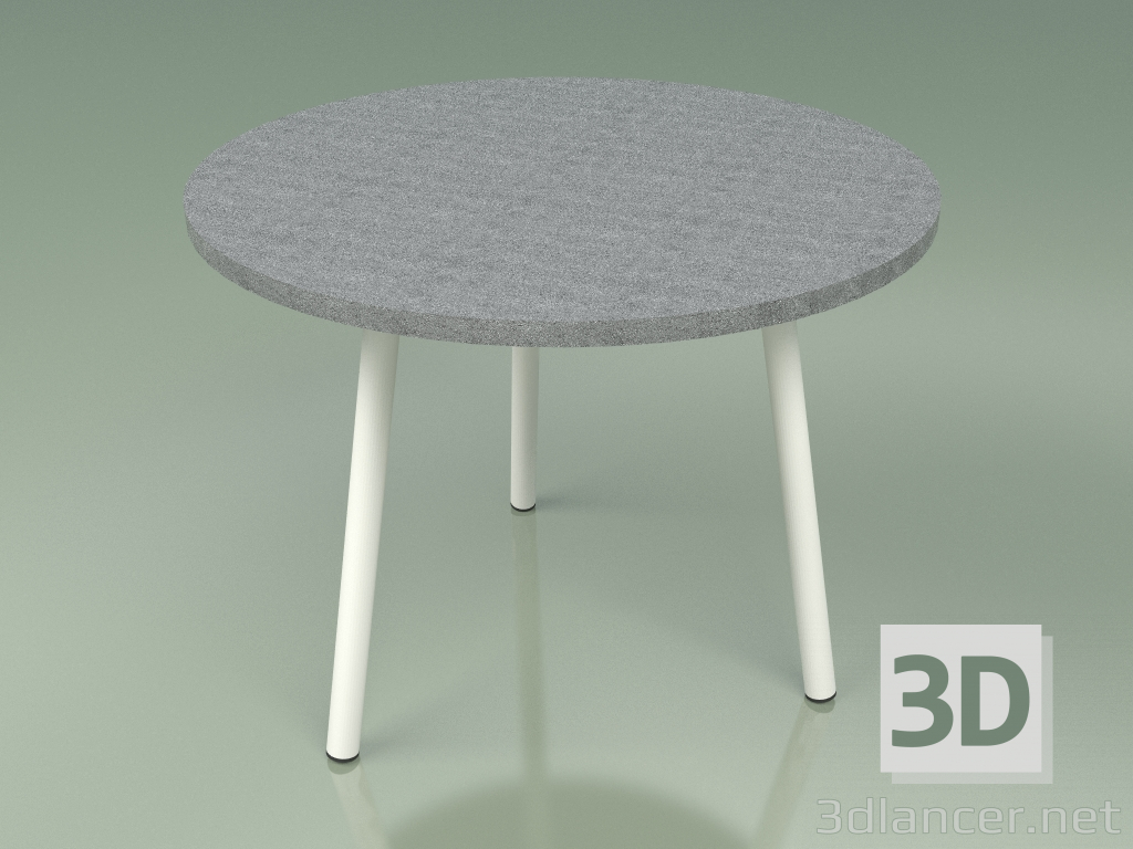 3d model Coffee table 013 (Metal Milk, Luna Stone) - preview