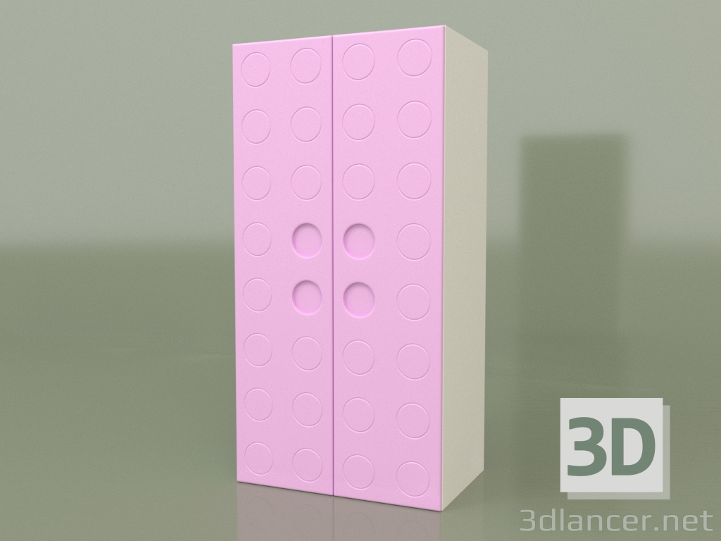 modello 3D Armadio doppio (Iris) - anteprima