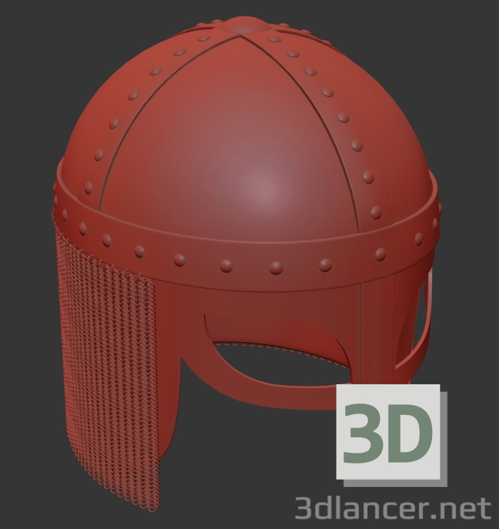 Casco vikingo 3D modelo Compro - render