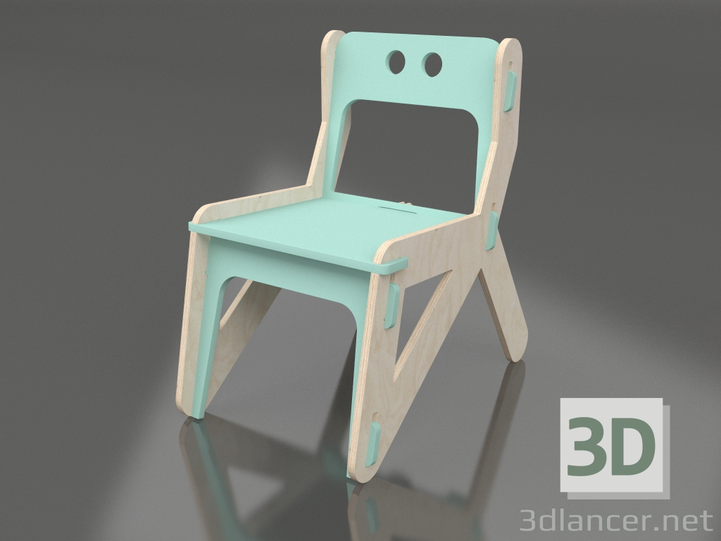 3D modeli Sandalye CLIC C (CTCCA2) - önizleme