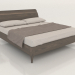 modello 3D Letto matrimoniale 1600x2000 (Clio) - anteprima