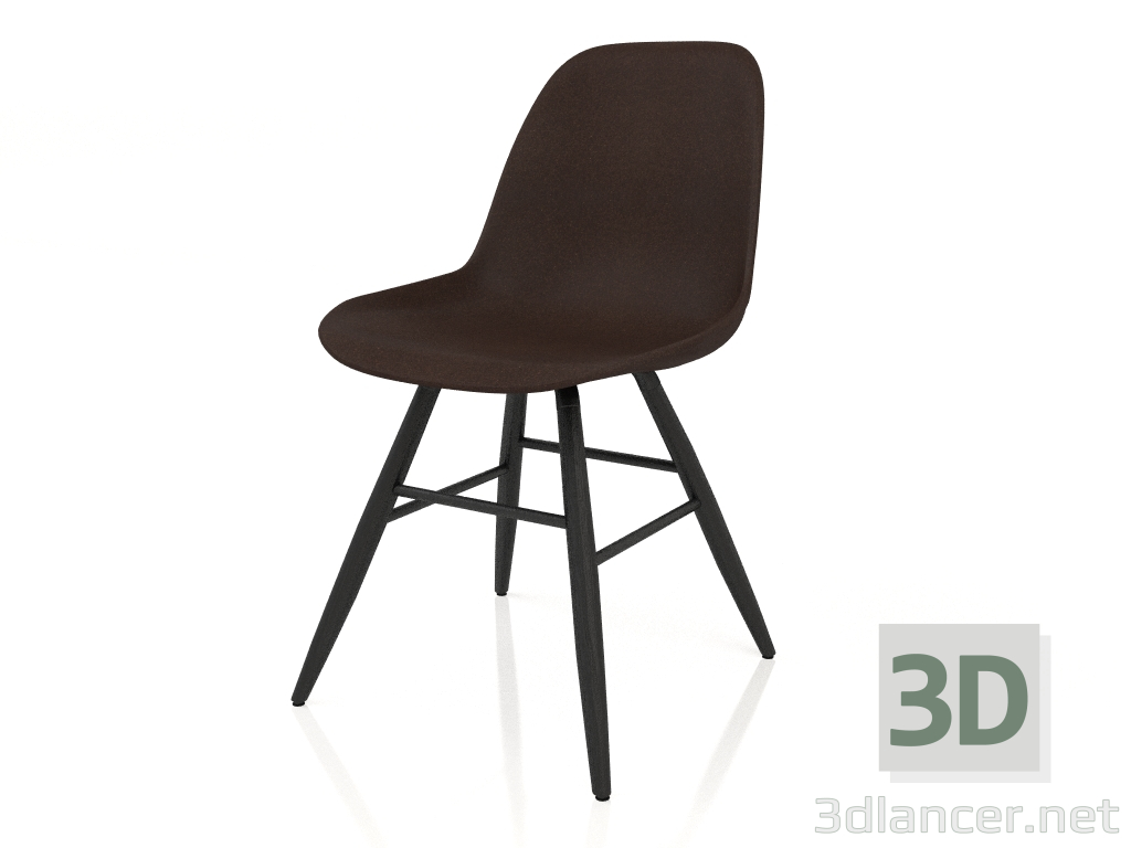 3d model Albert Kuip chair (Coffee) - preview