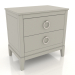 3d model Bedside table (RAL 7044, option 3) - preview