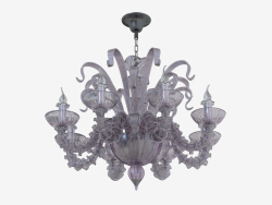 vidro candelabro (S110188 8violet)