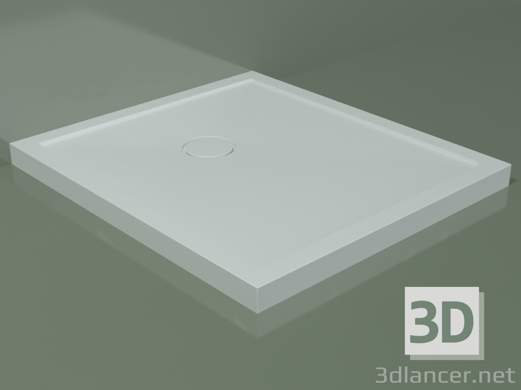 3d model Shower tray Medio (30UM0137, Glacier White C01, 80x90 cm) - preview