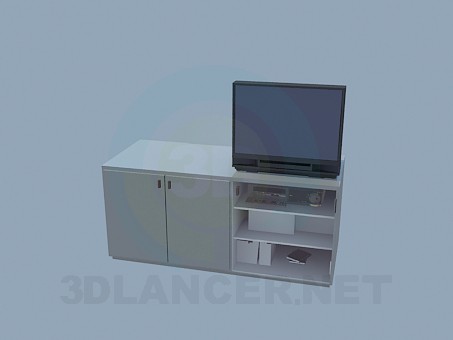 3d model Racks de piso de pie para TV - vista previa