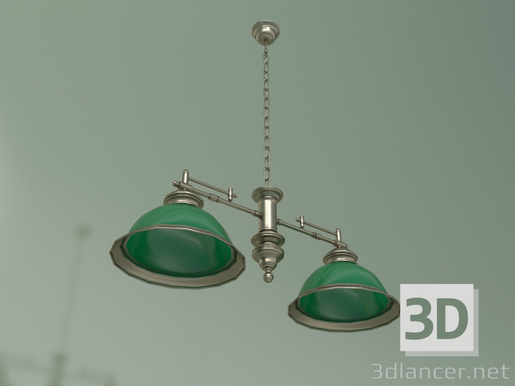 Modelo 3d Lustre LIDO LID-ZW-2 (P) GR - preview