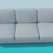 3D Modell Sofa - Vorschau