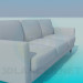 3d model Sofa - preview