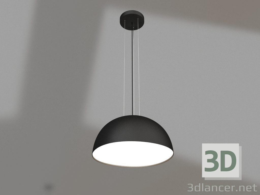 modèle 3D Lampe SP-RESTO-HANG-R500-30W Warm3000 (BK, 100 degrés, 230V) - preview