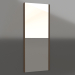 3d model Wall mirror 2000x800 mm (lightened ash walnut) - preview