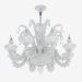 Modelo 3d vidro candelabro (S110188 8white) - preview