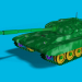 3D tank modeli satın - render