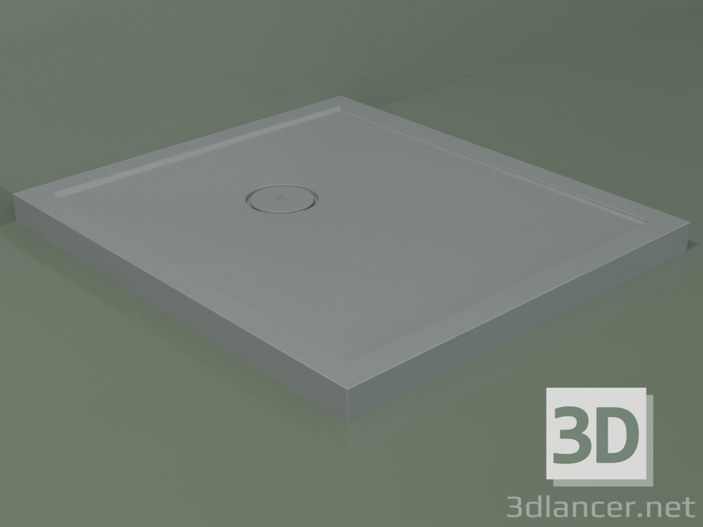 3d model Shower tray Medio (30UM0137, Silver Gray C35, 80x90 cm) - preview