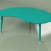 modèle 3D Table basse Kidney monochrome (turquoise) - preview