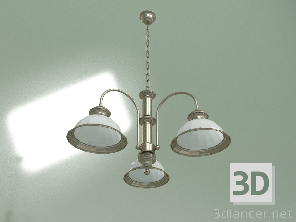 modello 3D Lampadario LIDO LID-ZW-3 (P) - anteprima