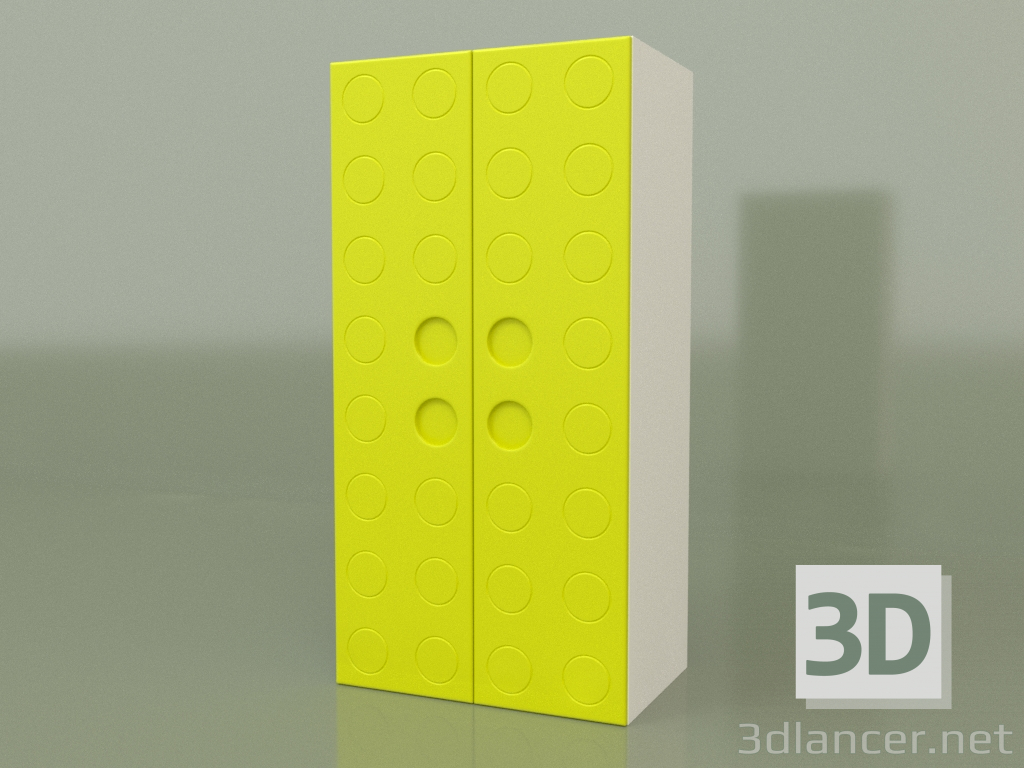 3d model Double wardrobe (Lime) - preview