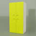 3D Modell Doppelkleiderschrank (Lime) - Vorschau